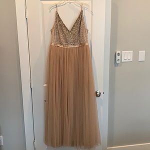 BHLDN Avery Dress - Blush